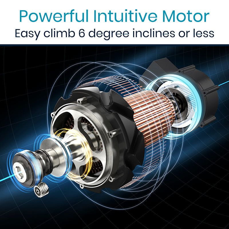 Compact Power Wheelchair - Foldable Long Range Transport Aid-Vitality Mobility