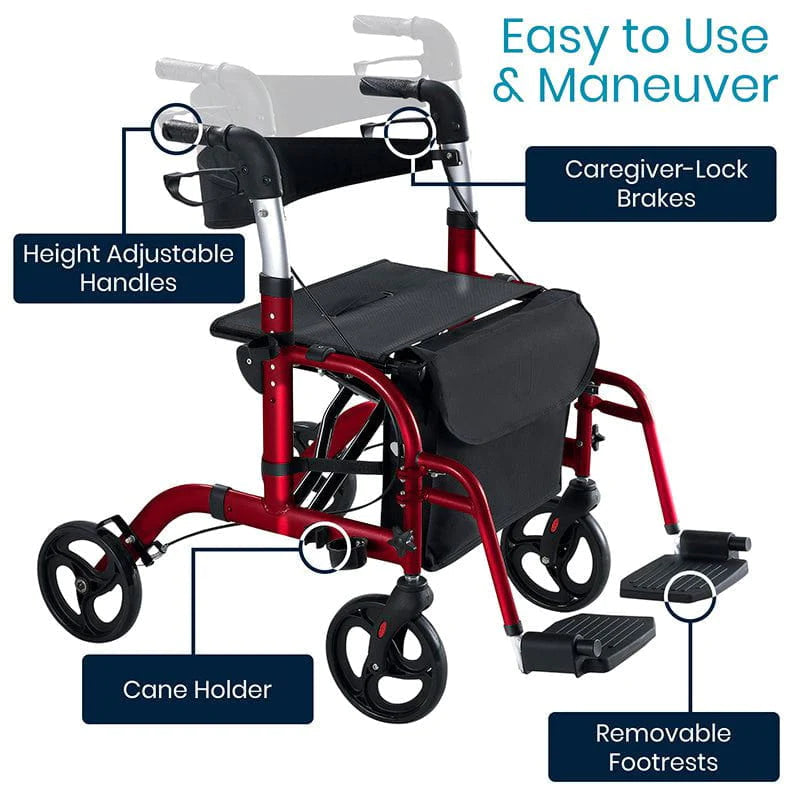 Wheelchair Rollator-Vitality Mobility