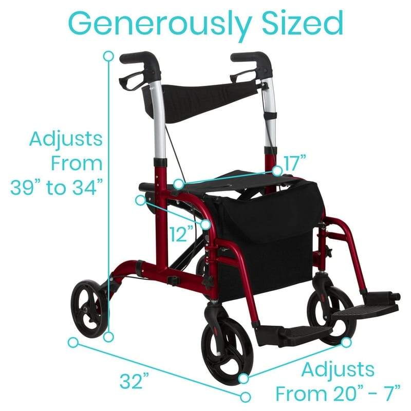 Wheelchair Rollator-Vitality Mobility