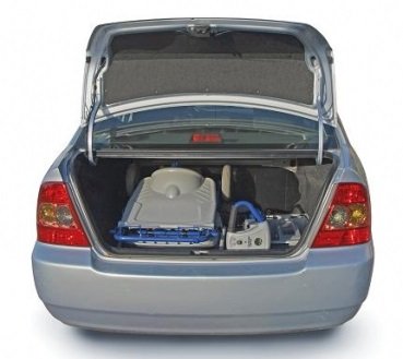 Classic – Divided and folded – 4 wheels