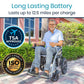 Compact Power Wheelchair - Foldable Long Range Transport Aid-Vitality Mobility