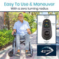 Compact Power Wheelchair - Foldable Long Range Transport Aid-Vitality Mobility