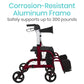 Wheelchair Rollator-Vitality Mobility